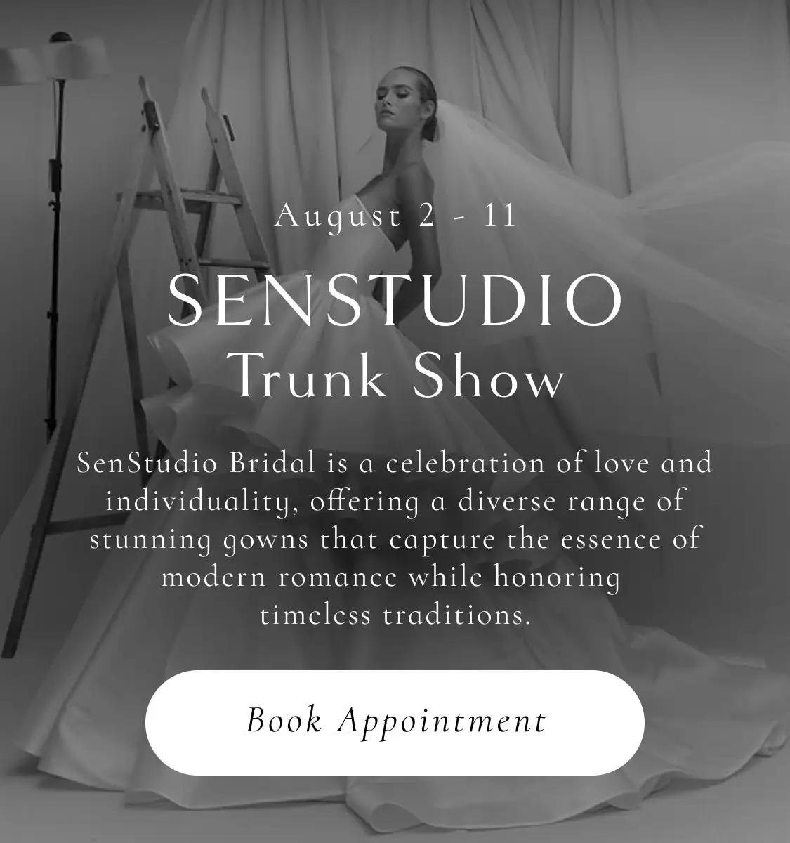 Senstudio Trunk Show at Solutions Bridal
